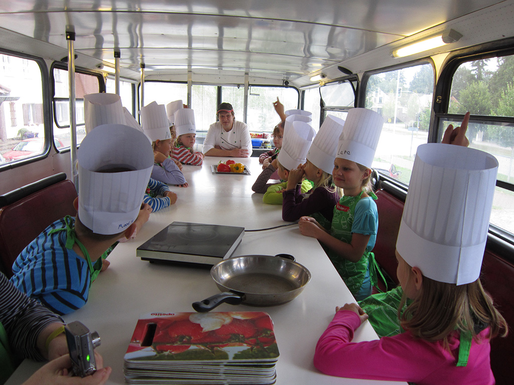 Kochbus Klassen 1 bis 3