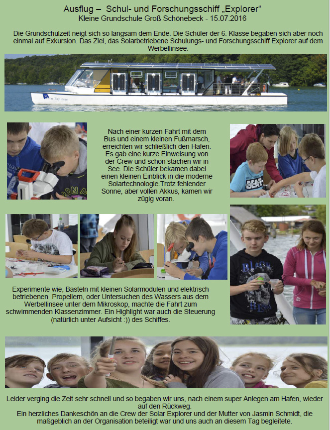 Schul- und Forschungsschiff Explorer