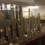 unsere Palettenstadt für Weihnachten