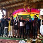 Theaterstück "An der Arche um Acht", Aufführung zm Erntedankfest