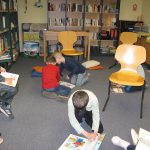 Bibliotheksbesuch