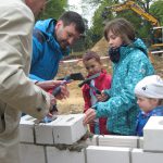 Grundsteinlegung für die neue Sporthalle