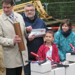 Grundsteinlegung für die neue Sporthalle