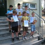 Siegerehrung für die Wettbewerbe