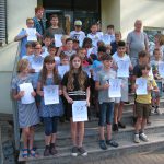 Siegerehrung für die Wettbewerbe