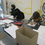 Bilder/Comics auf die Museumsinsel